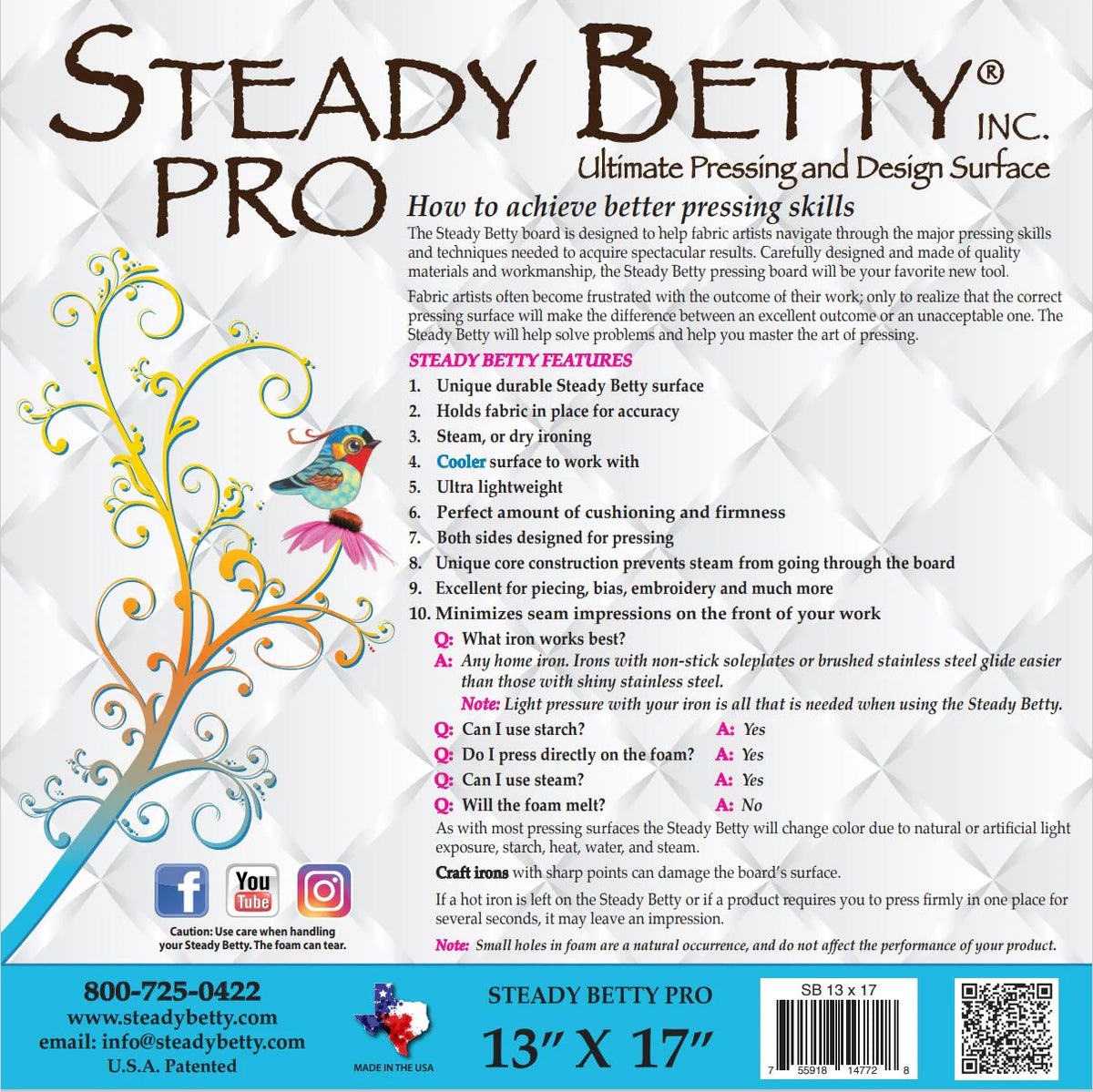 Steady Betty Pro – The Steady Betty