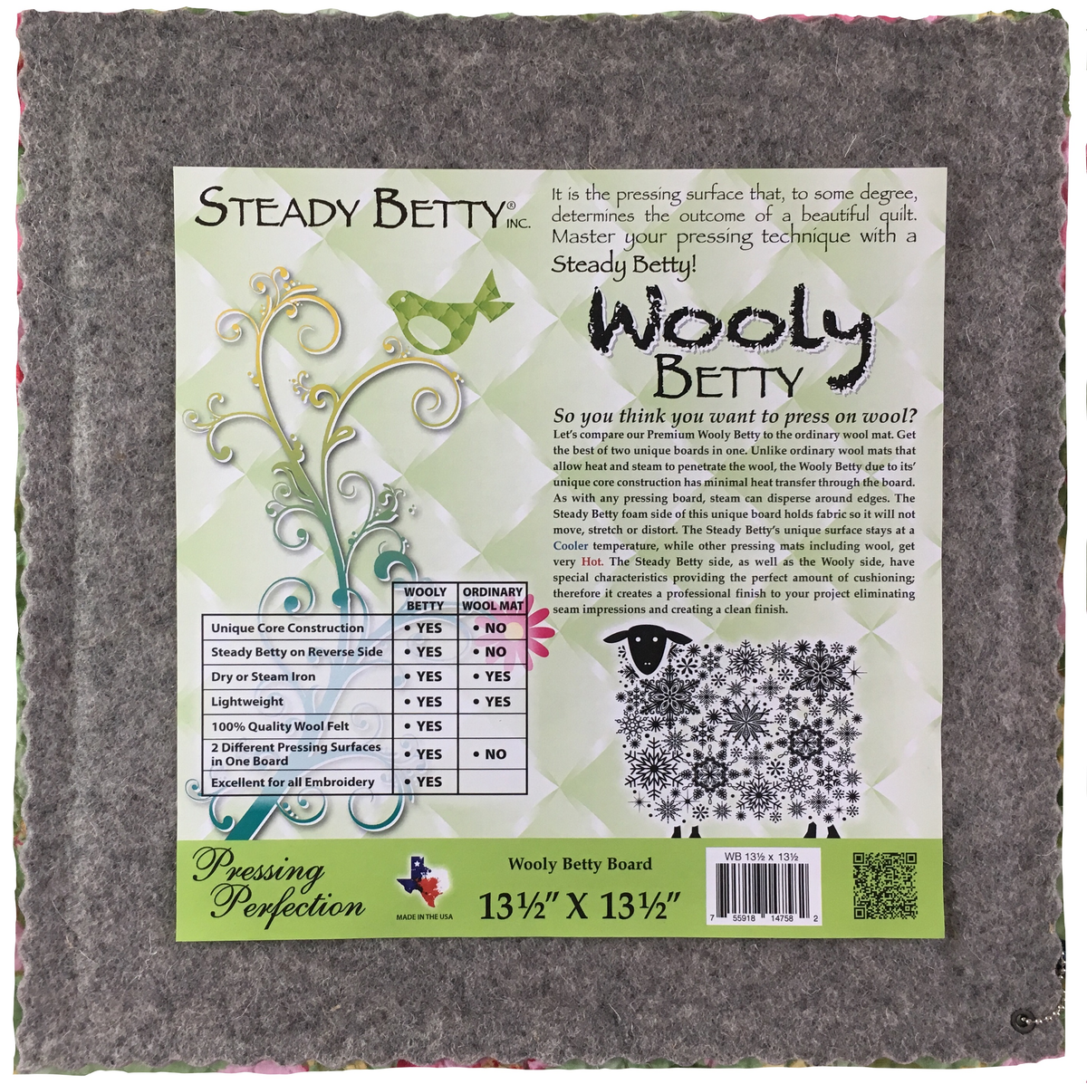 Steady Betty Wooly Boards The Steady Betty
