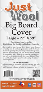 Wooly Big Board Cover The Steady Betty